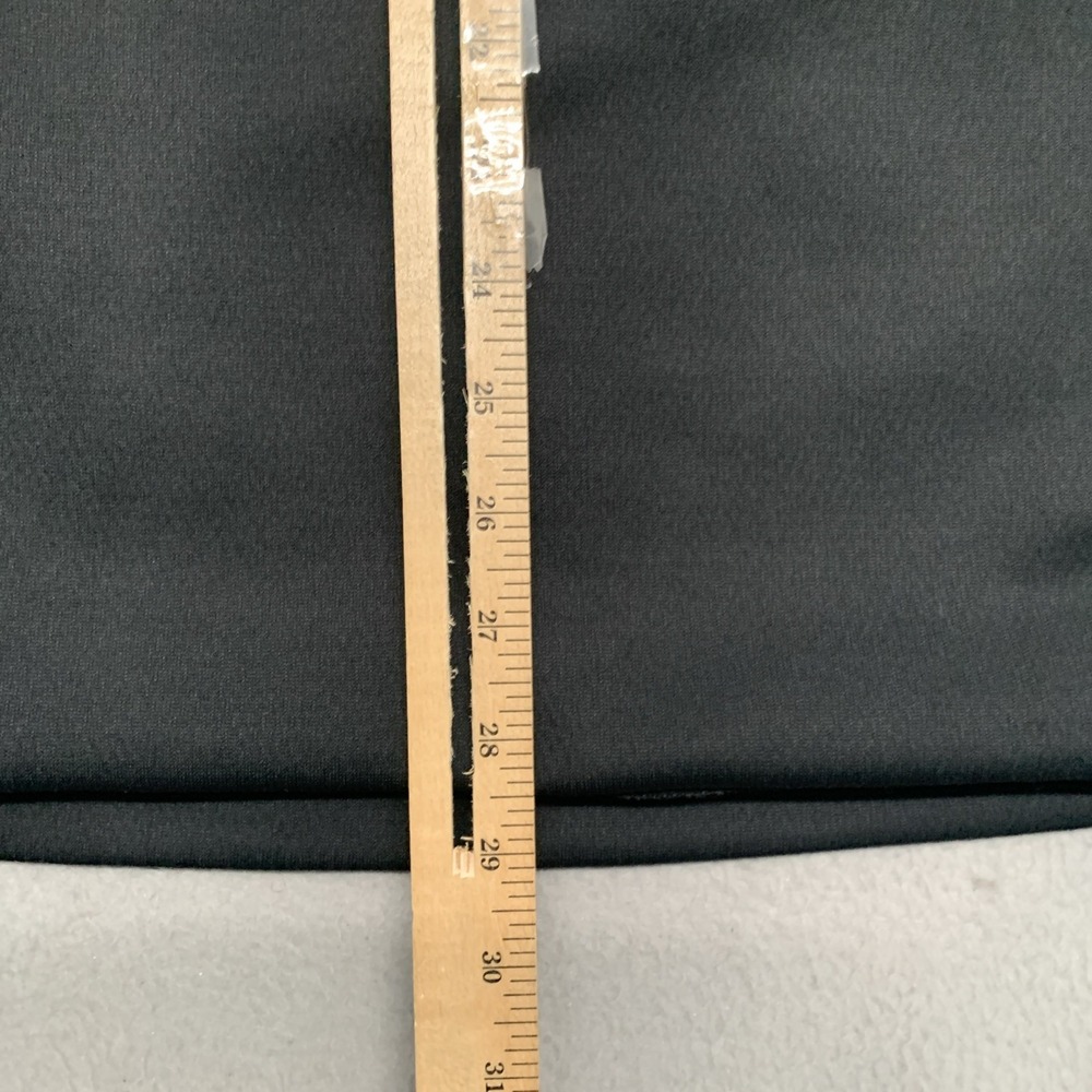 Adidas Mens Response 1/4 Zip Black Sweatshirt Large Wicking Quick Dry Activewear - Picture 8 of 14